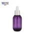 15ml Purple PETG Mini Dropper Bottle Serum Cosmetic Containers