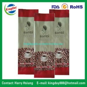 Fully Biodegradable Bags Mylar Side Gusset Stand up Pouch Coffee Bags with Degassing Valve