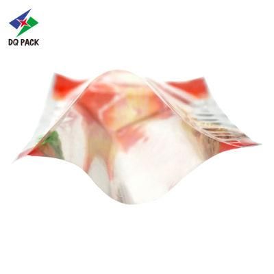 Customized Printing and Design 3 Side Seal Bag Packaging for Food Plastic Bag