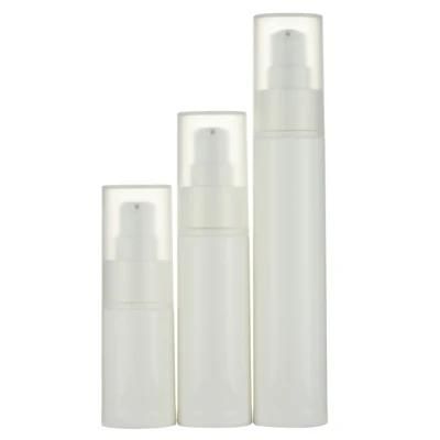 1oz PP Plastic Cosmetic Packaging Airless Spray/Lotion Bottle