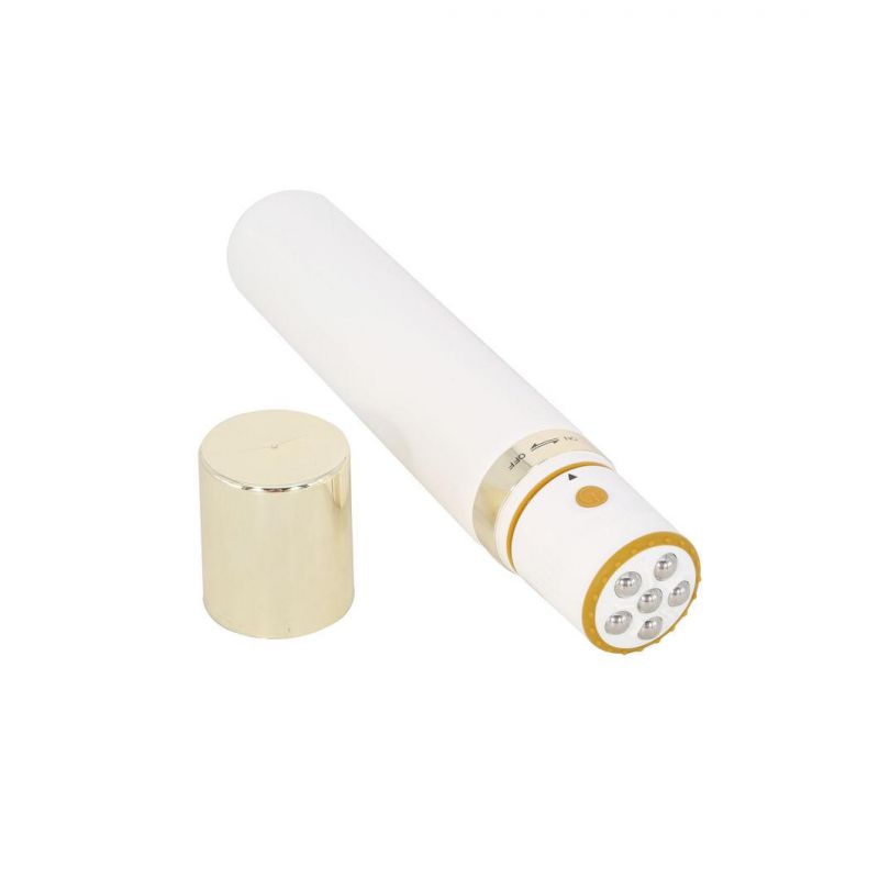 Electric Massage Head Cosmetic Tube with Lithium Battery