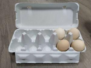 Keding Biodegradable Paper Packages Chicken Eggs for Chicken Eggs / Egg Carton Grey Color