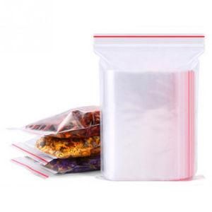 Food Package Fresh-Keep Dustproof Storage Bag Reusable Freezer Bag Jewelry Zipper Transparent Sealed Bag