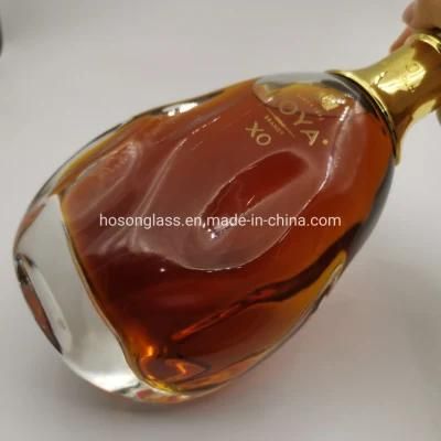 Hoson Custom Wholesales Super Flint Liquors Spirits Xo Brandy Wine Glass Bottle 700ml 375ml 500ml 750ml