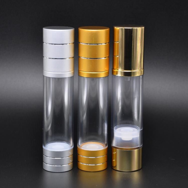 Airless Glossy or Frosted Bottle with Lotion Pump
