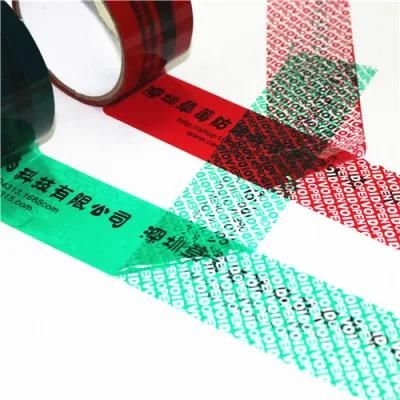 Factory Price Clear Security Void Sealing Tape for Carton/Box