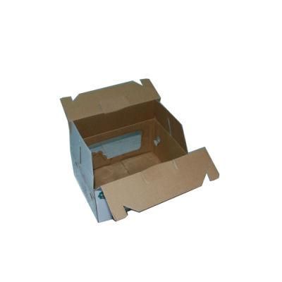 Corrugated Fruit Packing Paper Apple Packing Box with PVC Window
