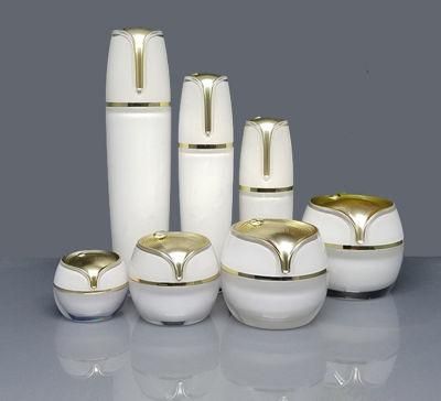 5g 10g 15g 20g 30g 20ml 30ml 80ml Acrylic Cream Jar and Bottle Set for Cream