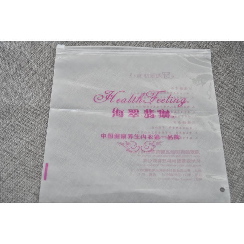China Factory Supply Transparent EVA Garment Packaging Bag