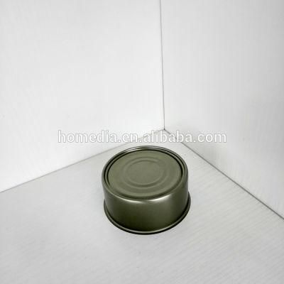 2PC Round Fish Tin Cans for Food Packaging 839#