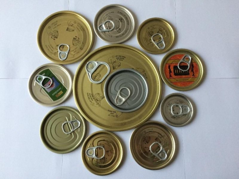 Manufacturers Wholesale Sell Food Grade Tinplate Normal Easy Open Lid for Food Tin Can The Food Packaging Seal