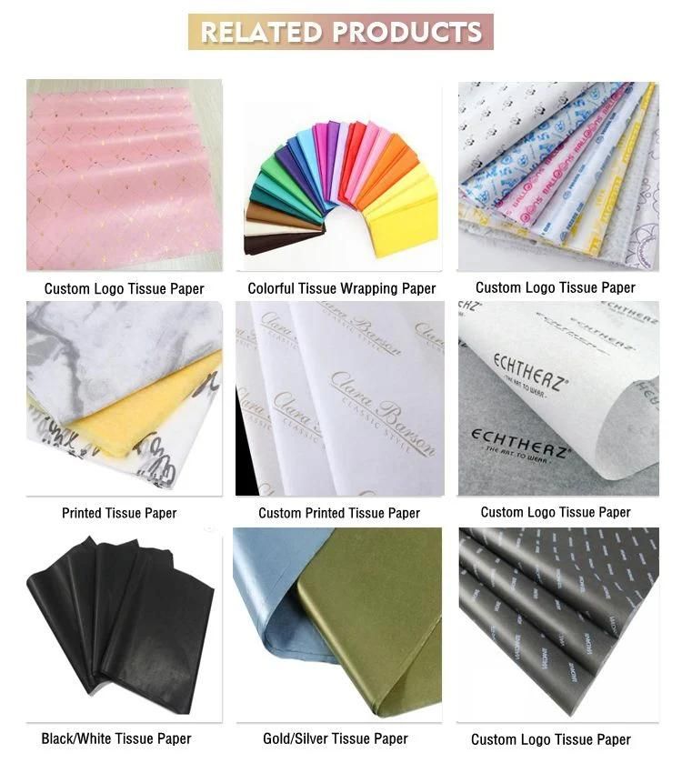14G Gift Wrap Tissue Paper Packaging Colorful Arts Crafts Sydney Paper Gift Flower Wrapping 17g Tissue Paper
