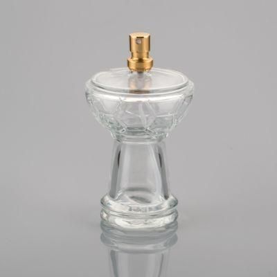 100ml Clear Gold Wholesale Oil Spray Perfume Glass Bottle
