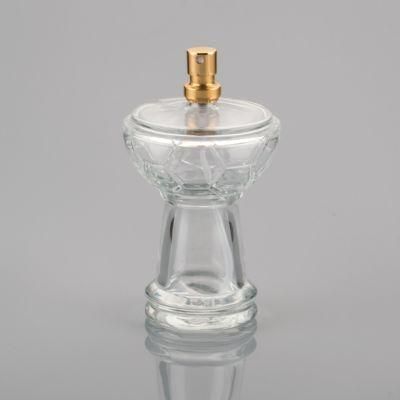 100ml Clear Gold Wholesale Oil Spray Perfume Glass Bottle