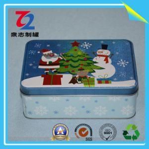Hot Sale Custom Printed Colorful Christmas New Metal Tin Box