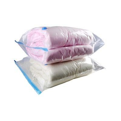 PA/PE Transparent Vacuum Compressed Bag with Air Pump