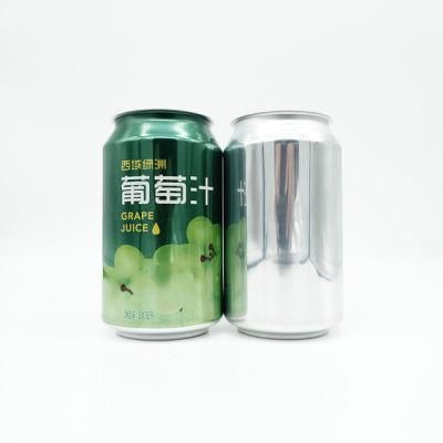 Aluminum Cans 330ml for Grape Juice Fruit Juice