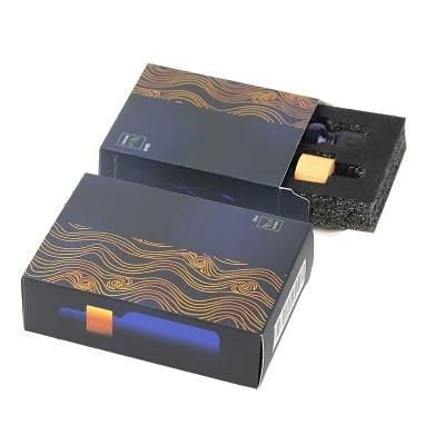 Custom Luxury Gift Packaging Perfume Cosmetic Medicine Essential Oil Glass Bottle Paper Folding Box
