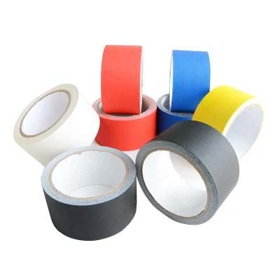 Coloured Custom Rubber Gaffer Fabric Cloth Adhesive Repair Sealing Binding Heavy Duty Silver Black Duct Tape