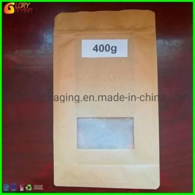 Kraft Paper Bag with Zipper for Different Food Packaging/Plastic Bag