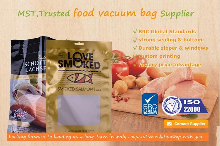 Inventory Foil Lined Standup Storage Vacuum Bag Supplier From China