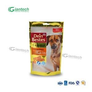 Stand up Pouch for Pet Food with Clear Window