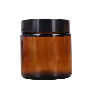 Wholesale Clear Amber Cosmetic Glass Jar with High Quality
