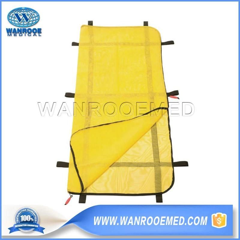 Ga408 Disposable Three-Side Zipper Visible Nylon Mesh Water Recovery Cadaver Bags for Underwater Creatures
