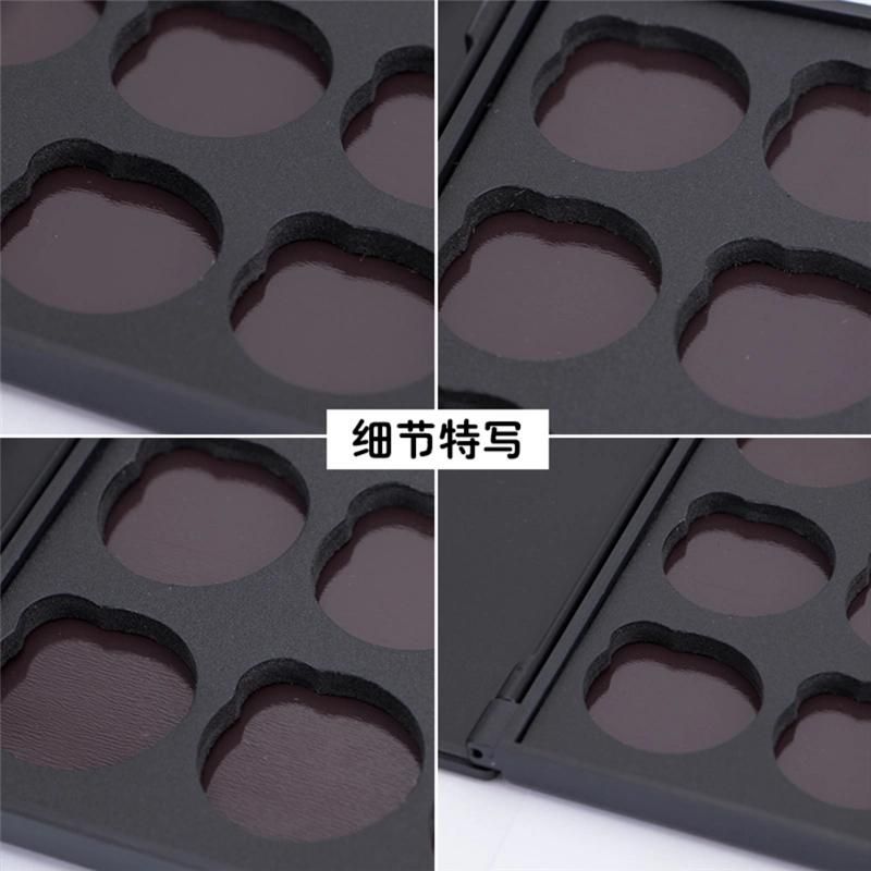 12 Colors Empty Magnetic High-Grade Make-up Palette DIY Eye Shadow Pigment Tray Holder Box Case Without Glitter Eyeshadow