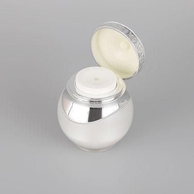 15ml 30ml 50ml 80ml 100ml 120ml 15g 30g 50g Electroplating Pump Cosmetic Packaging Lotion Plastic Bottle for Personal Use