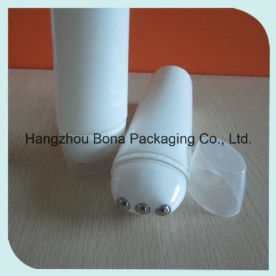 Oval Shape Roll on Plastic Tube with 3 Metal Balls