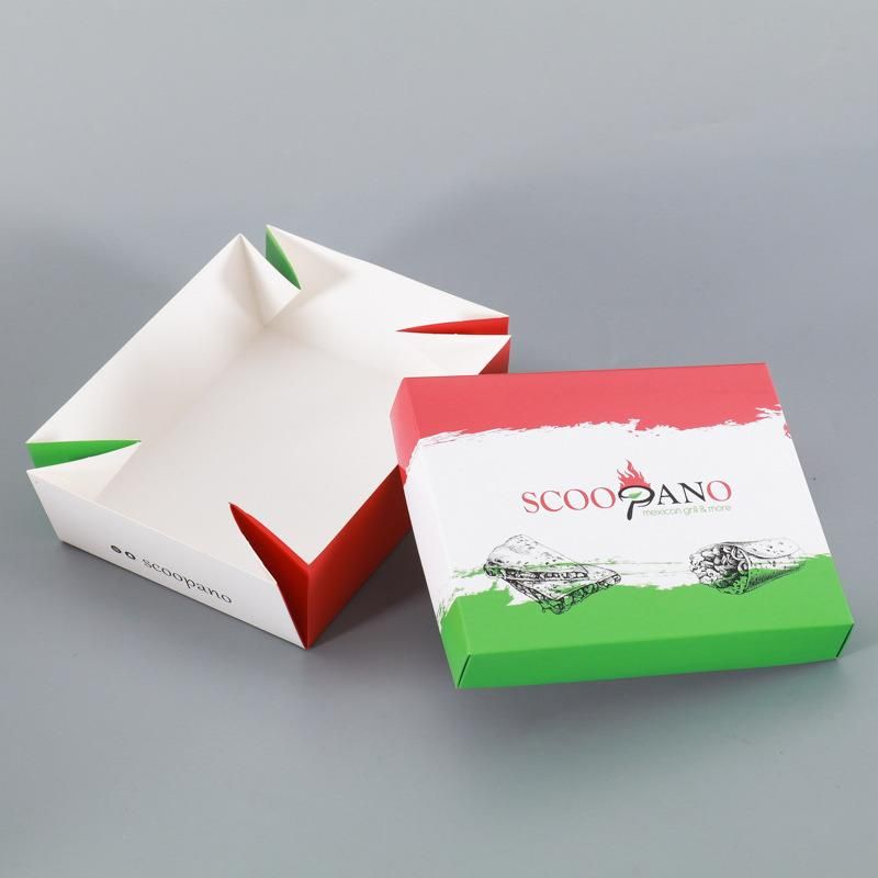 promotion Custom Colorful Printing Paper Food Packaging Gift Boxes