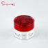 30g Red Rose Acrylic Transparent Cream Jar for Skin Care
