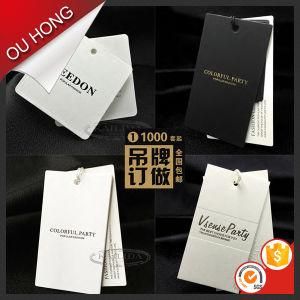 Popular Brand Name Custom Matt Finish Swing Tag for Clothing