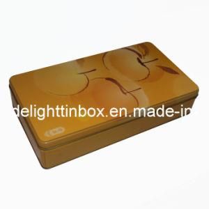 Rectangular Tin/Metal Can/Box for Packing Mooncake (DL-RT-0248)