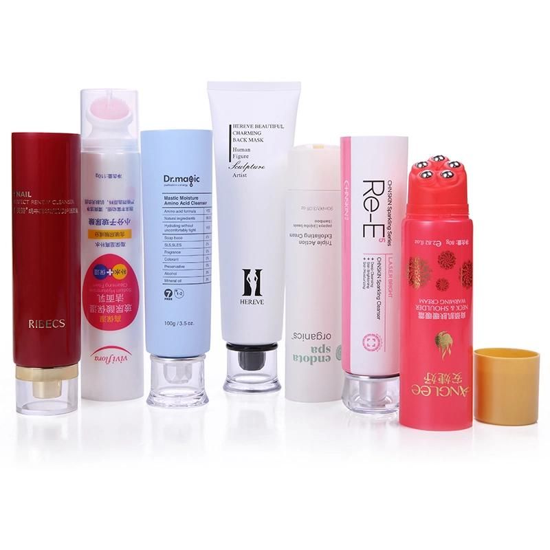Skincare Empty Tube with Masterbatch Plastic Cosmetic Packaging Soft Tube