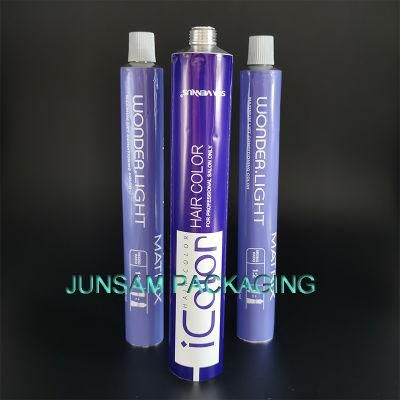 Hand Cream Cosmetic Body Therapy Packaging Pure Squeezable Aluminium Containing Tube Max 6 Color Printing
