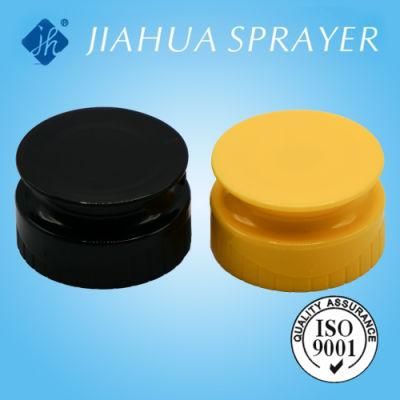 Colorful Plastic Flip-Top Silicone Cap for Bottle (H10 38/400)