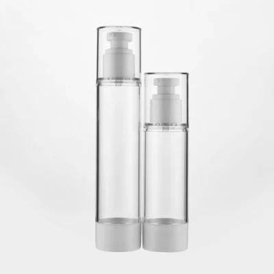 80ml 100ml White Clear as Cosmetics Serum Spray Airless Pump Bottle