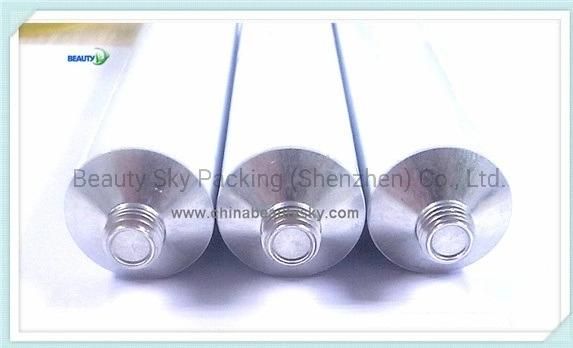 Aluminum Collapsible Pharmaceutical Packaging Tubes for Dermatitis Flat