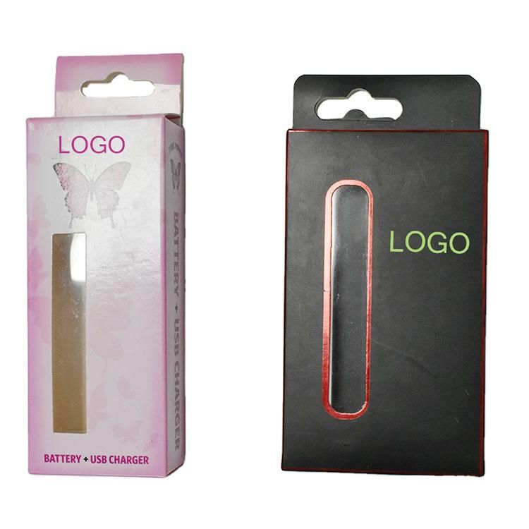 Custom Vape Cartridge Hook Packaging Paper Box