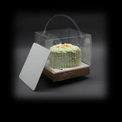 Folding Gift Packaging Paper cake Storage Box Party Handled Cake Packaging Bag Boxes