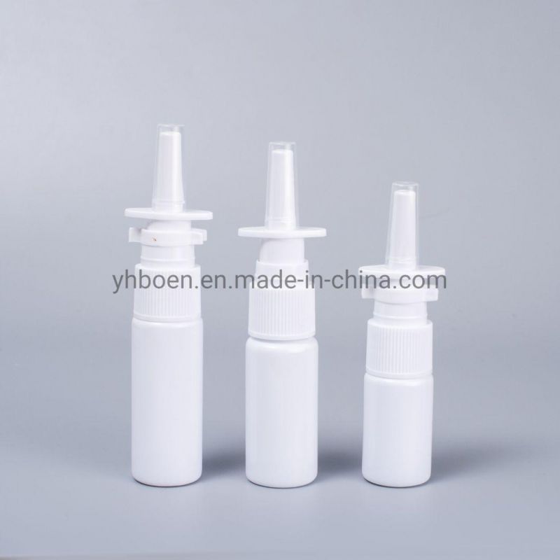 10ml 20ml 30ml Plastic Nasal Spray Bottle Medicinal Packaging