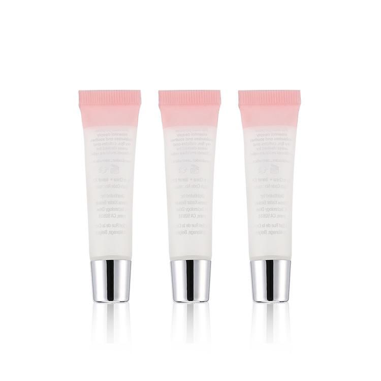 Container Small Custom Label Frosted Clear Squeeze Lip Gloss Tubes
