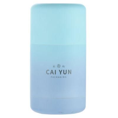 Textile Printing Gradient Color OEM/ODM Multiple Repurchase Plastic Deodorant Container