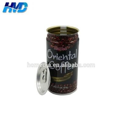 Empty Coffee Metal Tin Can for Beverage Canning 180ml