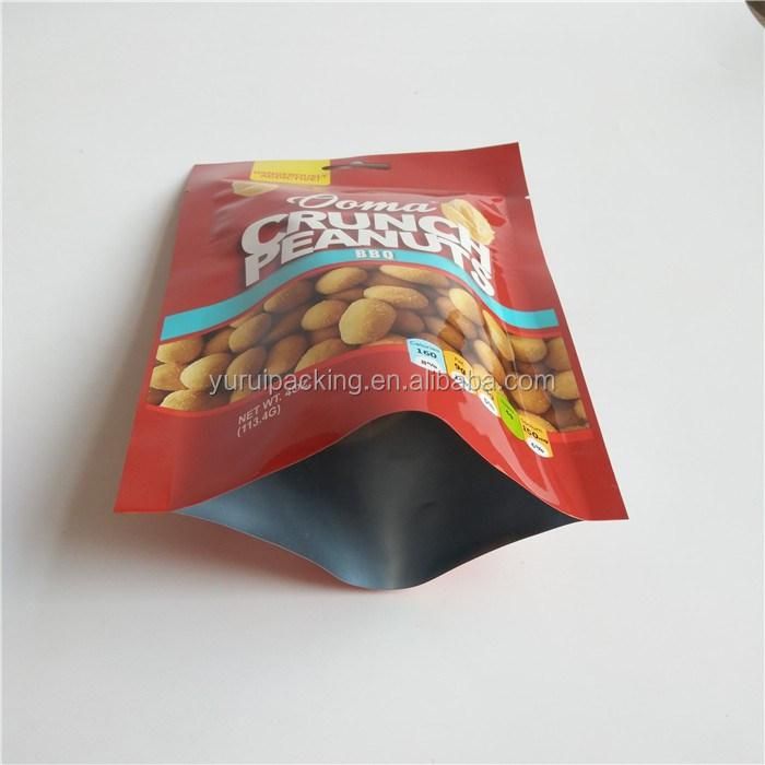 Custom Print Self Sealing Edible Aluminum Foil Food Packaging Mylar Laminated Plastic Bags