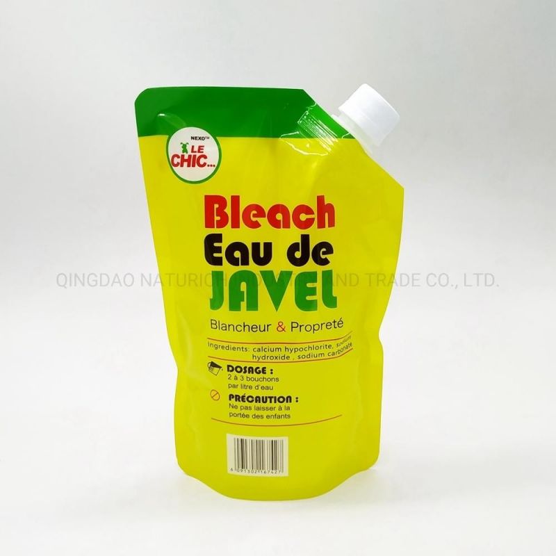 Custom Printed Plastic Spout Pouches Packaging Bags for Laundry Detergent