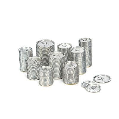 250ml Food Grade Aluminum Can Easy Open End for Beer Juice Beverage Food Packing