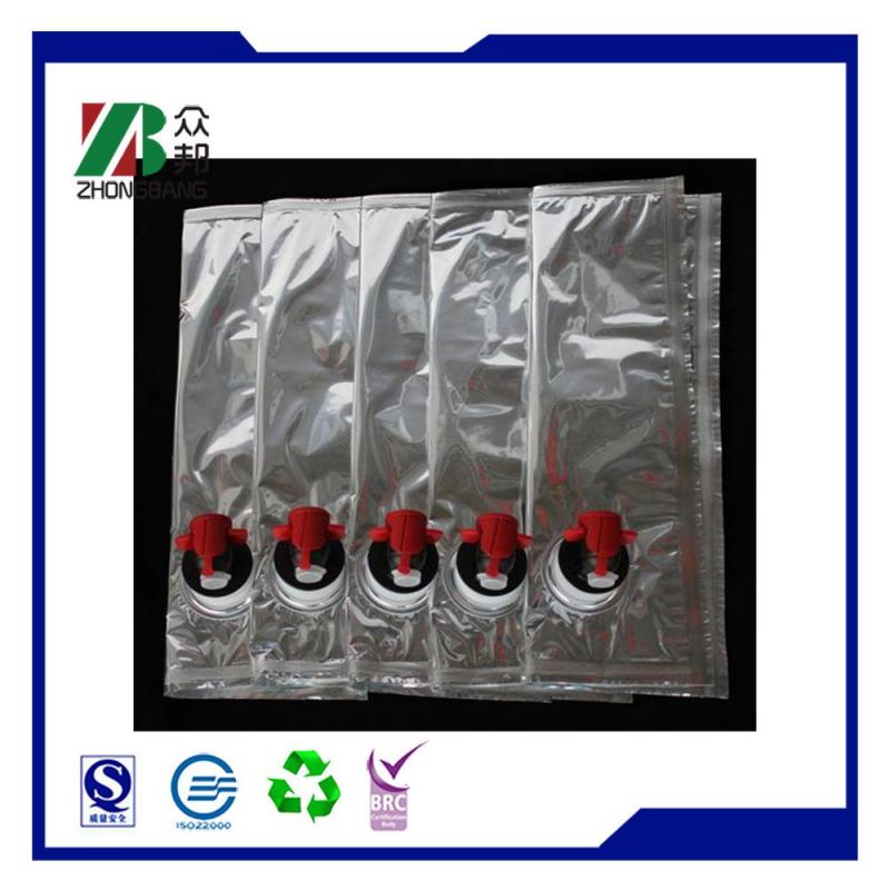 Bag in Box Juice Beverage Plastic Packaging Bag